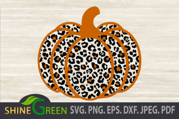 Fall SVG Pumpkin Leopard Print Design Review