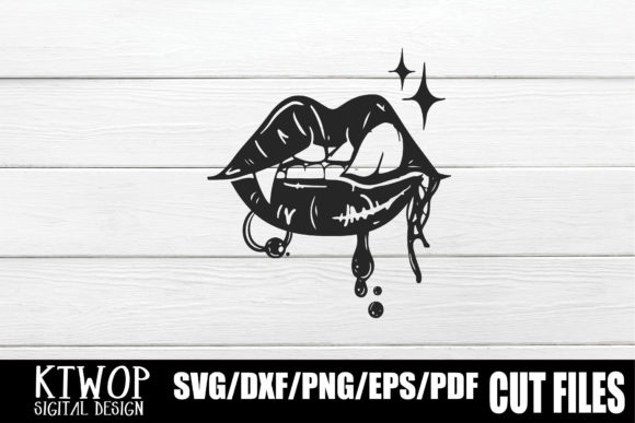 Halloween Vampire Lip SVG Review for Real Projects