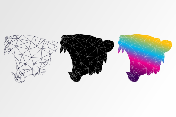 Tiger Svg Low Poly Craft