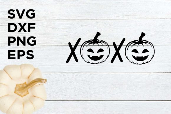 XOXO Pumpkin FALL SVG